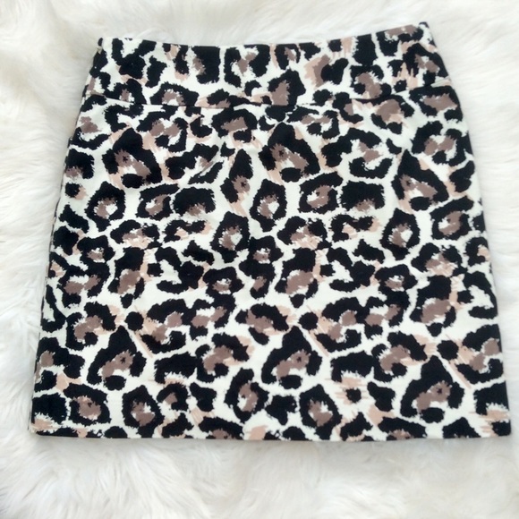 ❤️NWT Loft Skirt Size 2 Leopard Print Skirt - Picture 5 of 6